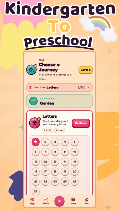 PIXEL-LEARN עוזר לילדים בגיל הרך לבנות מיומנויות מוכנות לבית הספר המוקדמות